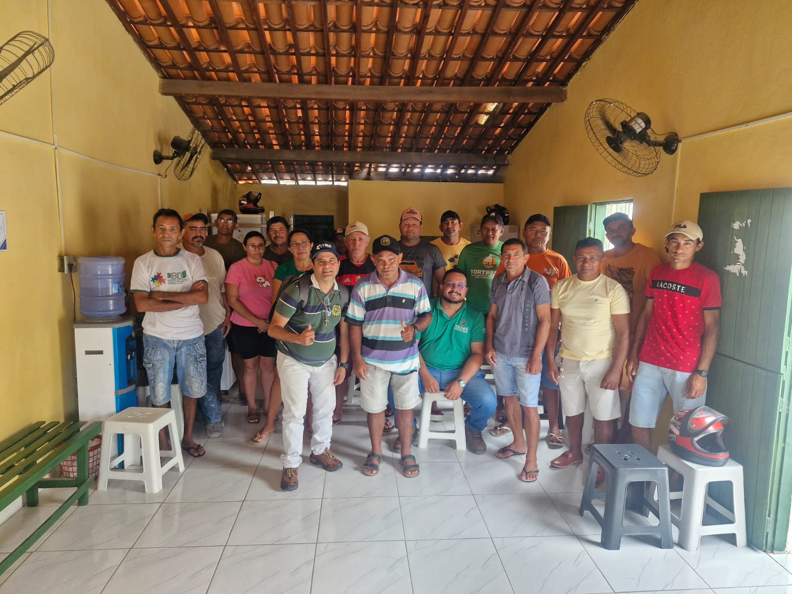 Técnicos da SPA orientam pescadores de Quixadá, Quixeramobim e Senador Pompeu
